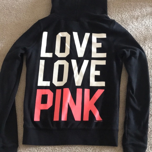 PINK Victoria's Secret Tops - PINK Zip Up Hoodie